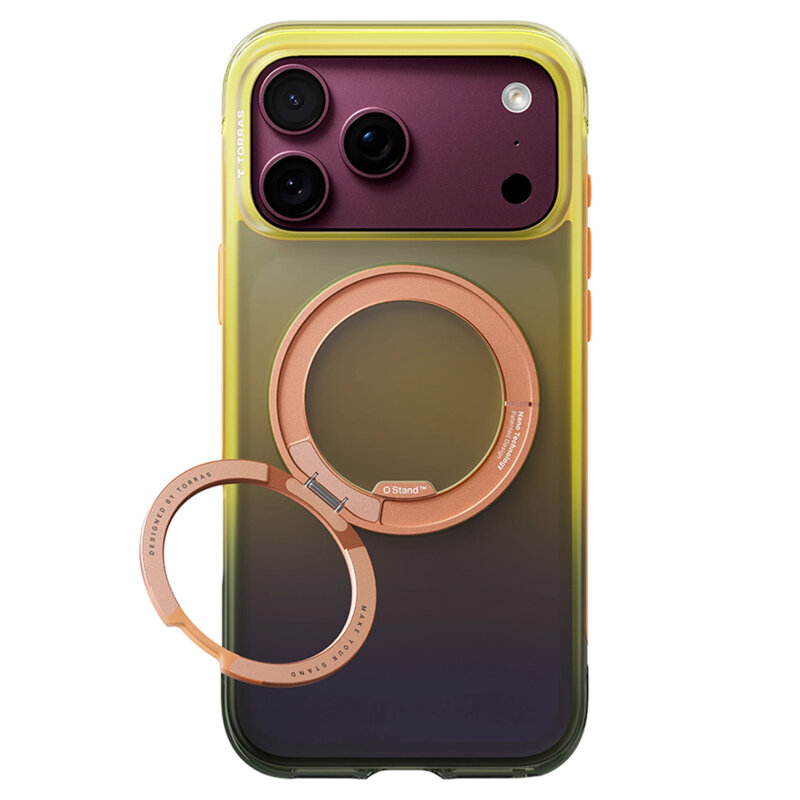 Husa iPhone 17 Pro Torras Ostand O3 Air Gradient, Arizona Glow