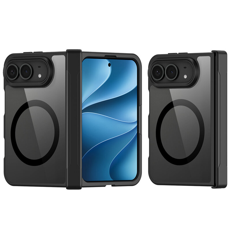 Husa iPhone Duo Dux Ducis Aimo MagSafe, negru