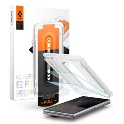 [Pachet 2x] Folie Samsung Galaxy Z Fold7 Spigen Glas.tR EZ Fit Pro HD, transparenta