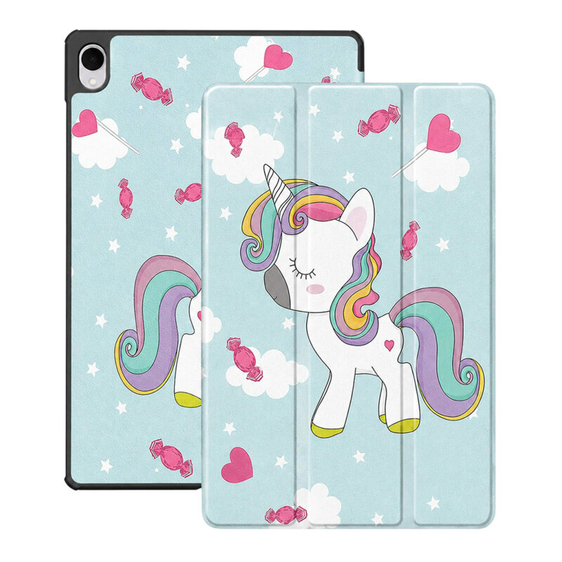 Husa Samsung Galaxy Tab S12 Plus Techsuit FoldPro, Unicorn