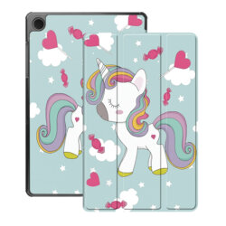 Husa Samsung Galaxy Tab A11 Plus Techsuit FoldPro, Unicorn
