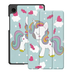 Husa Samsung Galaxy Tab A11 Techsuit FoldPro, Unicorn