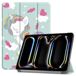 Husa iPad Pro 11 (2024) Techsuit FoldPro, Unicorn