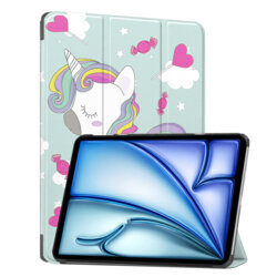 Husa iPad Air 11 (2024) Techsuit FoldPro, Unicorn