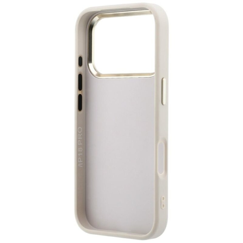 Husa originala Guess iPhone 17 Pro Max Hardcase 4G Big Resin Logo, roz, GUHCP18X6P4SRMLP