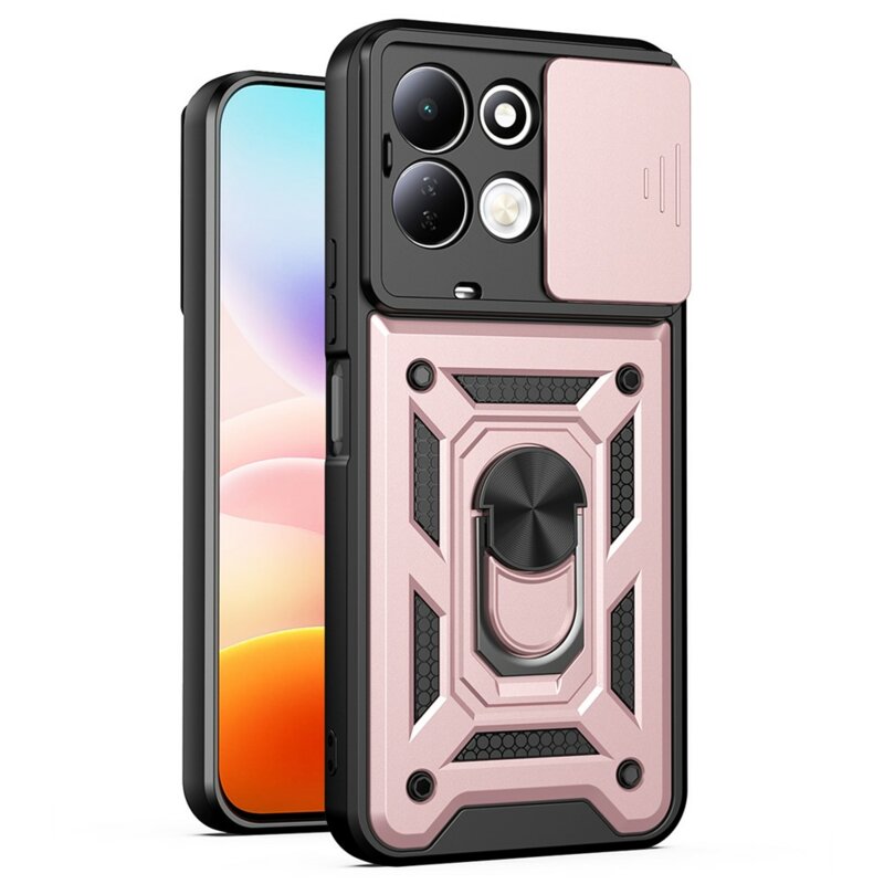 Husa Xiaomi Redmi 17 5G protectie camera Techsuit CamShield Series, roz