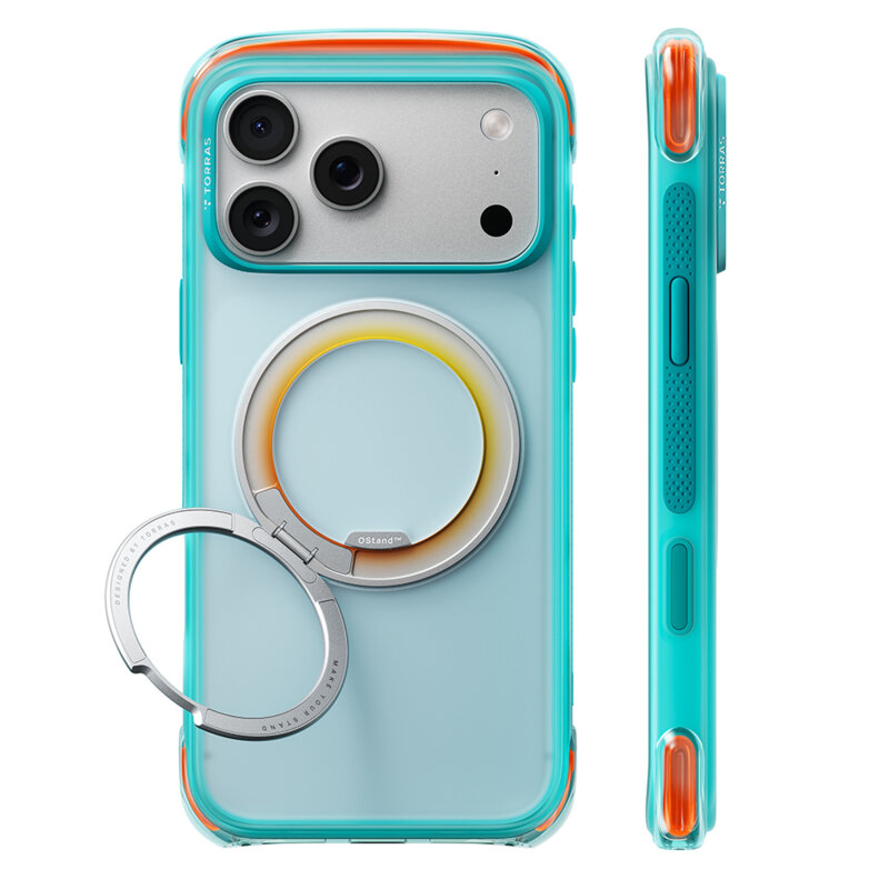 Husa iPhone 18 Pro Max Torras O3 Air Core, verde
