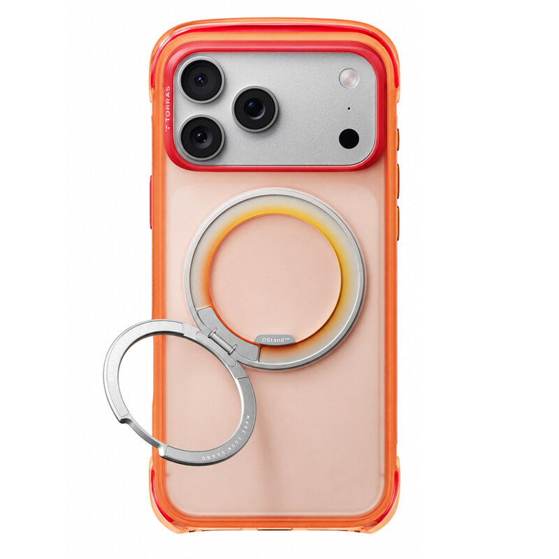 Husa iPhone 17 Pro Max Torras O3 Air Core, portocaliu