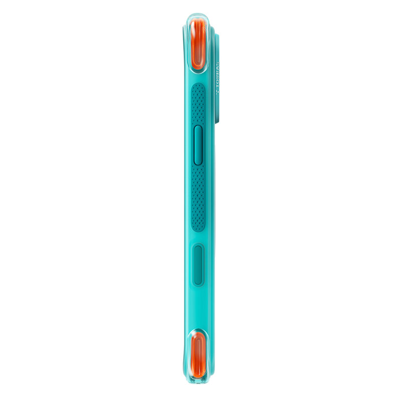Husa iPhone 18 Pro Torras O3 Air Core, verde