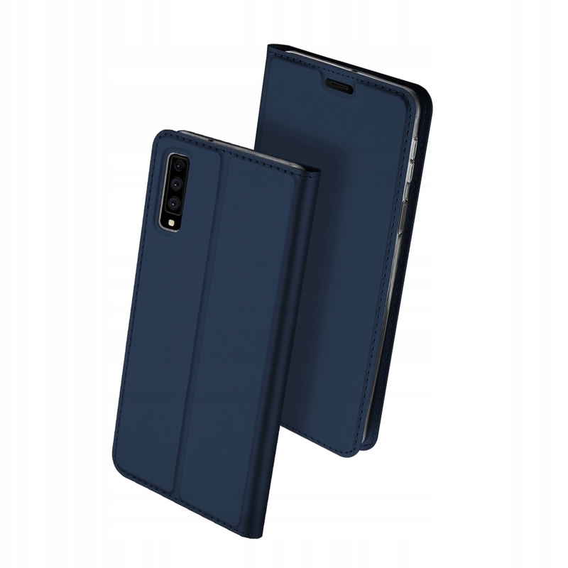 Husa Samsung Galaxy A7 2018 Dux Ducis Flip Stand Book - Albastru