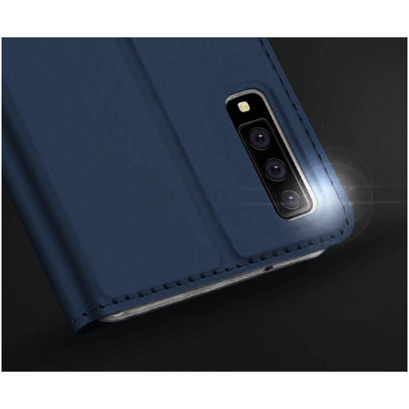 Husa Samsung Galaxy A7 2018 Dux Ducis Flip Stand Book - Albastru
