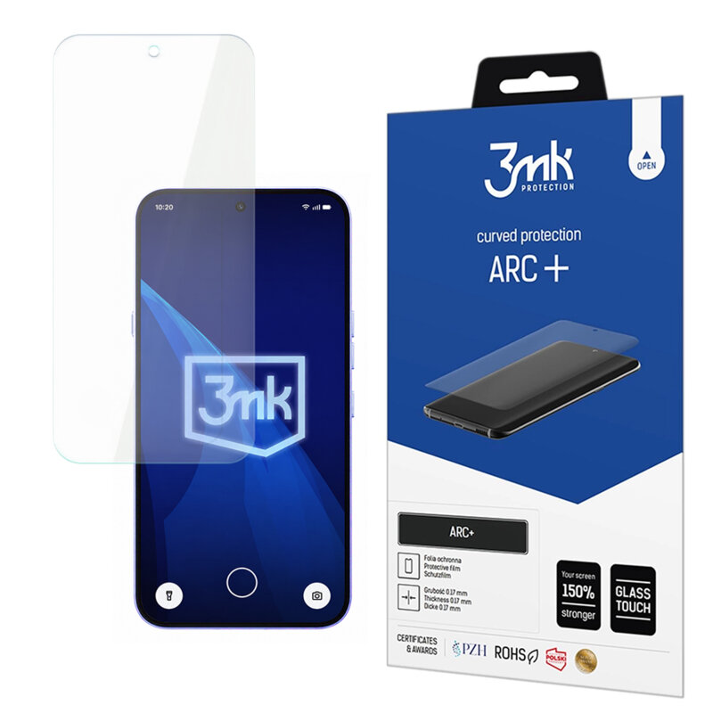 Folie Nothing Phone (4a) 3mk ARC+, transparenta