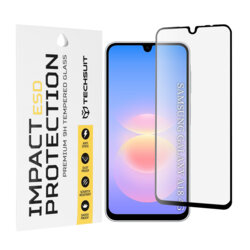 Folie sticla Samsung Galaxy A18 5G Techsuit ESD Glass, negru