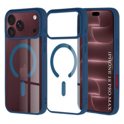 Husa iPhone 18 Pro Max Techsuit MagSafe Pro, albastru