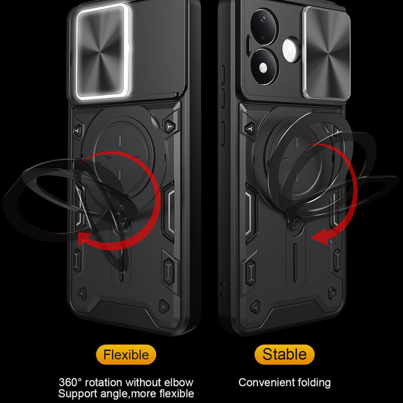 Husa Xiaomi Redmi Note 17 Pro 5G Techsuit CamGuard Pro, albastru