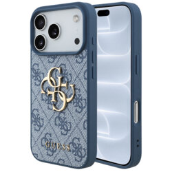 Husa originala Guess iPhone 18 Pro Hardcase 4G Big Logo, albastru, GUHCP18L4GMGBL