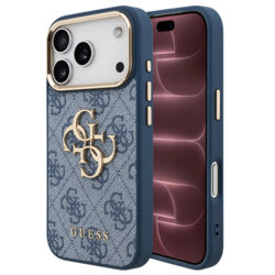 Husa originala Guess iPhone 18 Pro Max Hardcase 4G Big Classic Logo, albastru, GUHCP18X4GMGCBL