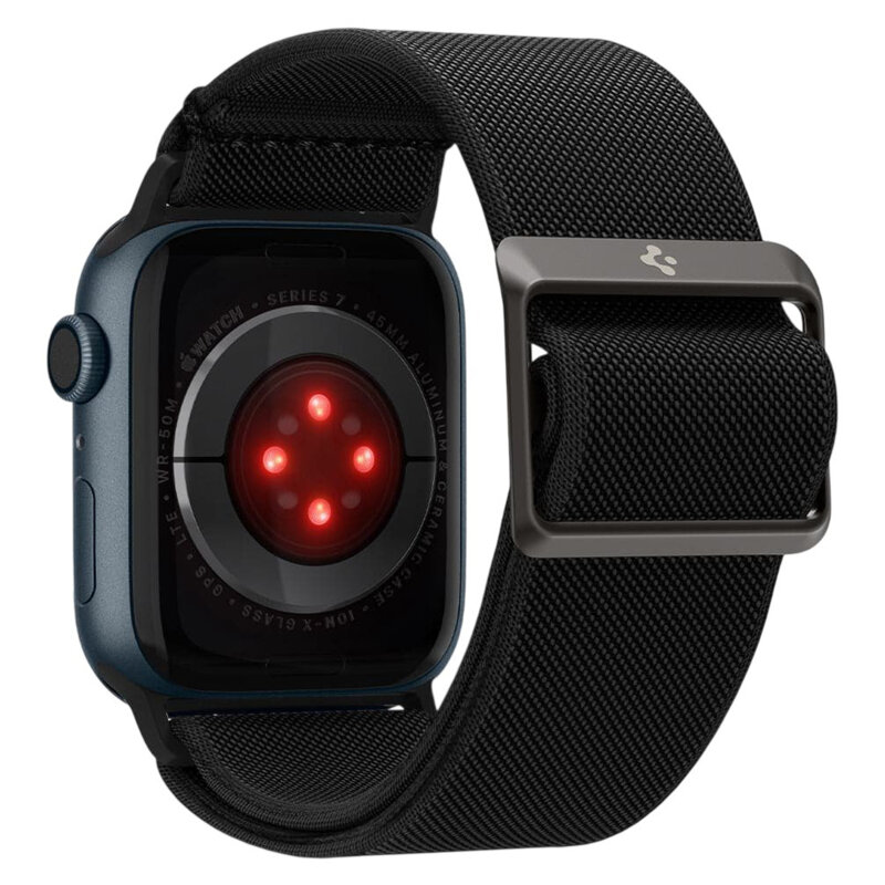 Curea Apple Watch 4 44mm Spigen Lite Fit, negru