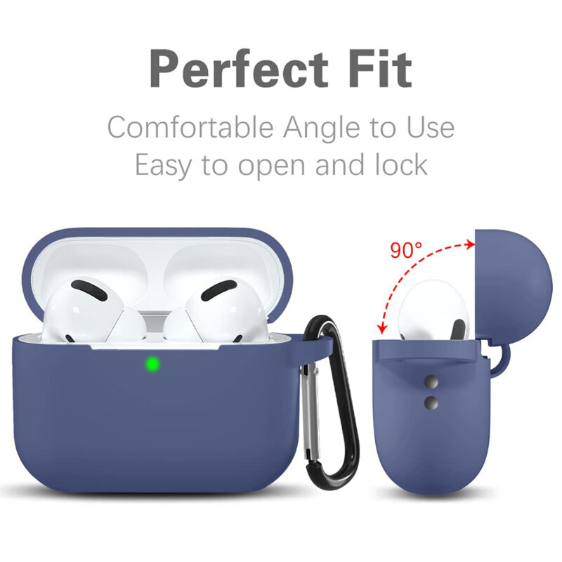 Husa AirPods 5 Techsuit Silicone Case, verde
