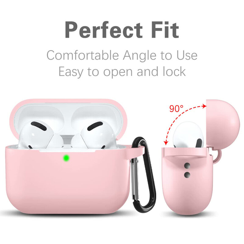 Husa AirPods 5 Techsuit Silicone Case, cyan