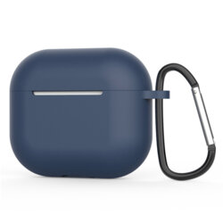 Husa AirPods 5 Techsuit Silicone Case, bleumarin