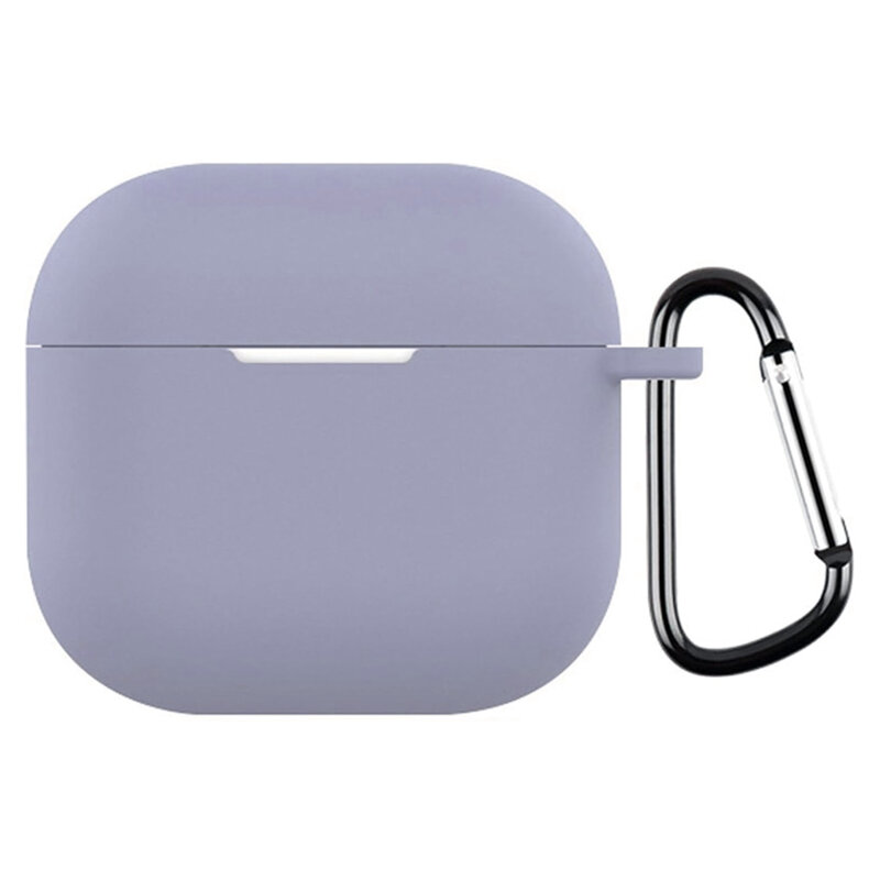 Husa AirPods 5 Techsuit Silicone Case, mov deschis