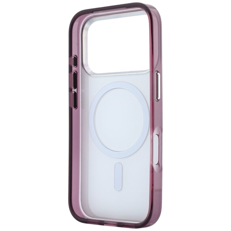 Husa iPhone 17 Pro Karl Lagerfeld IML KC Bodies Sketch Print MagSafe, burgundy