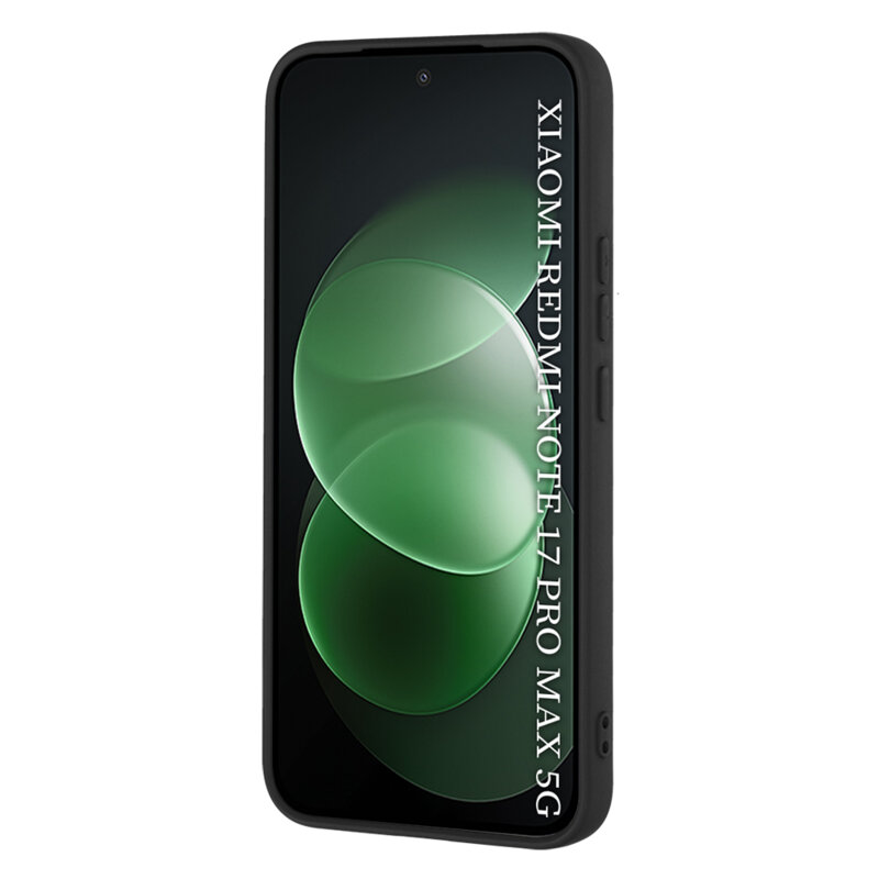 Husa silicon Xiaomi Redmi Note 17 Pro Max Techsuit SoftFlex, negru
