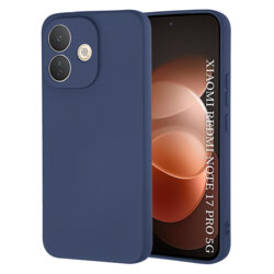 Husa silicon Xiaomi Redmi Note 17 Pro 5G Techsuit SoftFlex, bleumarin