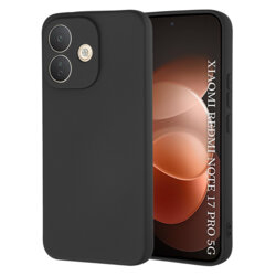 Husa silicon Xiaomi Redmi Note 17 Pro 5G Techsuit SoftFlex, negru