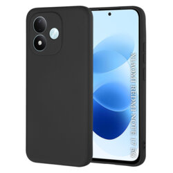 Husa silicon Xiaomi Redmi Note 17 5G Techsuit SoftFlex, negru