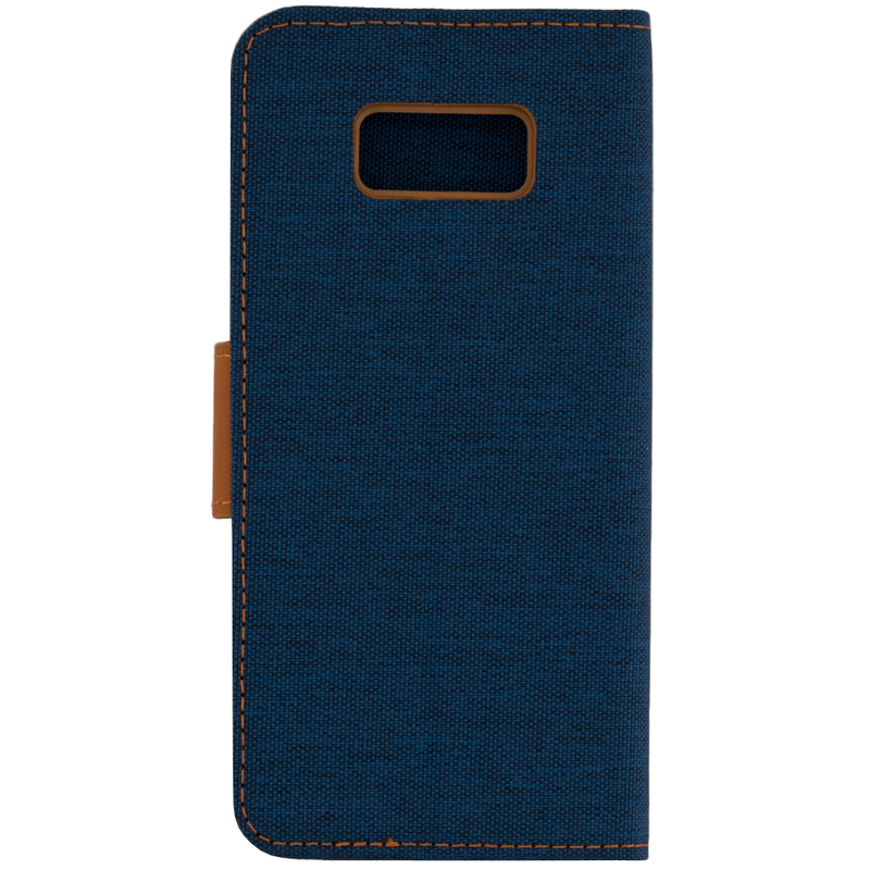 Husa Samsung Galaxy S8 Canvas Book Albastru
