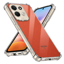 Husa Xiaomi Redmi 17 5G Techsuit Shockproof Clear Silicone, transparenta