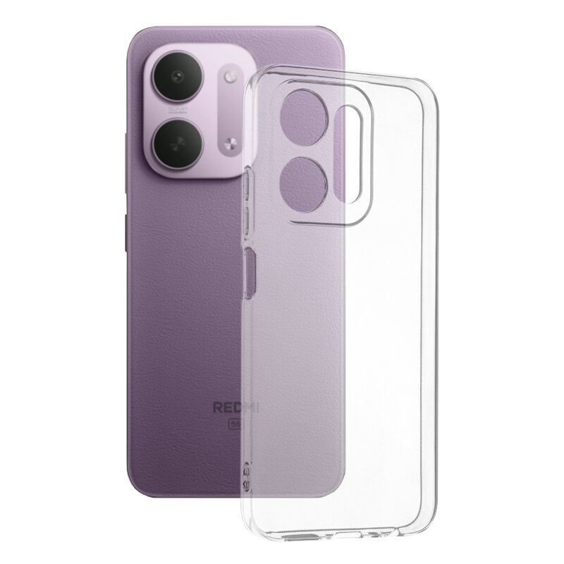 Husa Xiaomi Redmi 17C 5G Techsuit Clear Silicone, transparenta