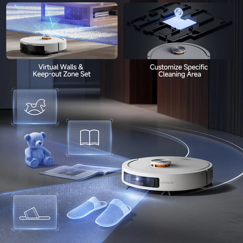 Aspirator robot cu mop, smart mapping Deerma S30 Pro, 15000Pa