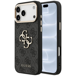 Husa originala Guess iPhone 18 Pro Hardcase 4G Big Classic Logo, negru, GUHCP18L4GMGCGR