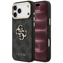 Husa originala Guess iPhone 18 Pro Max Hardcase 4G Big Classic Logo, negru, GUHCP18X4GMGCGR