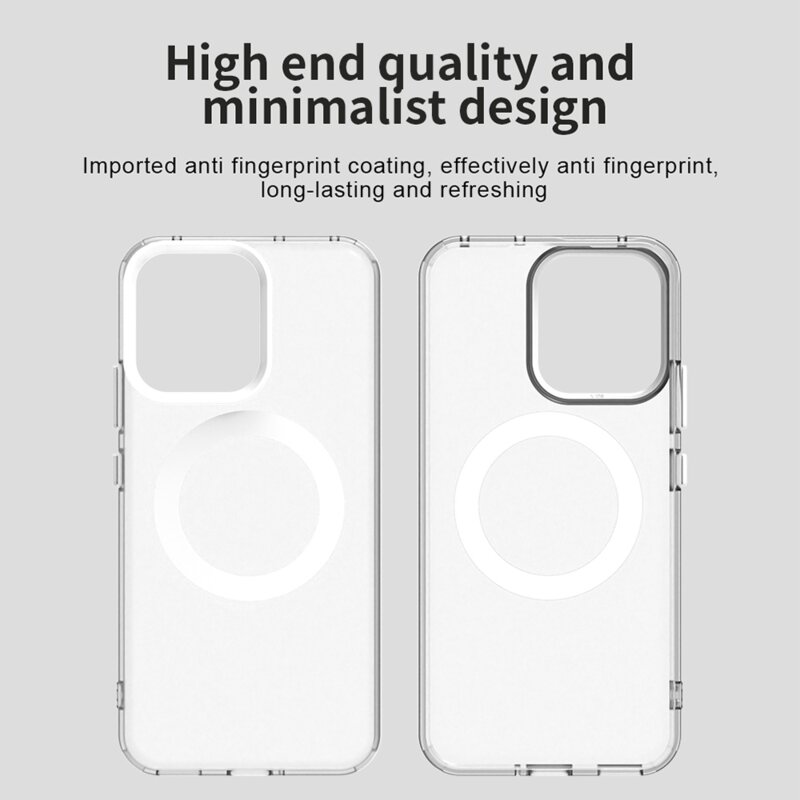 Husa Oppo Reno16 FS Techsuit CandyCase MagSafe, alb