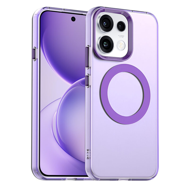 Husa Oppo Reno16 F Techsuit CandyCase MagSafe, mov
