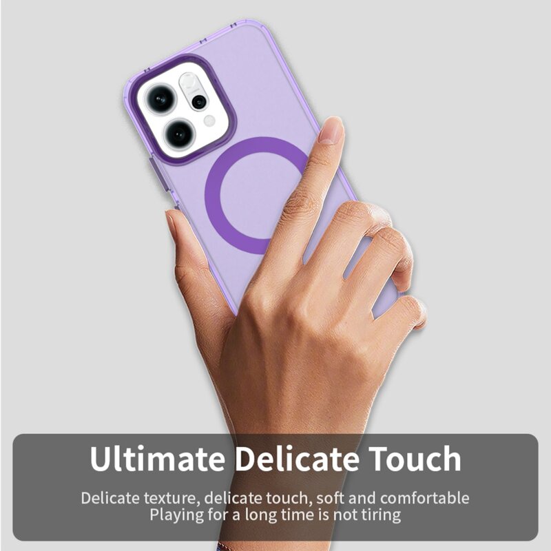 Husa Oppo Reno16 FS Techsuit CandyCase MagSafe, mov