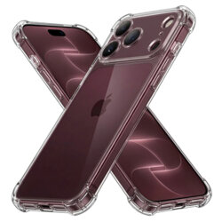 Husa iPhone 18 Pro Max Techsuit Shockproof Clear Silicone, transparenta
