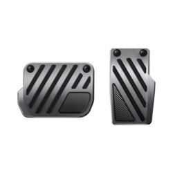 Pedale sport Tesla 3/Y/Y L, antiderapante Spigen TO200P, argintiu