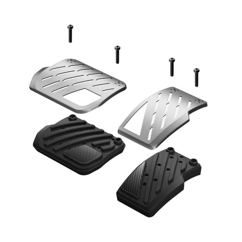 Pedale sport Tesla 3/Y/Y L, antiderapante Spigen TO200P, argintiu