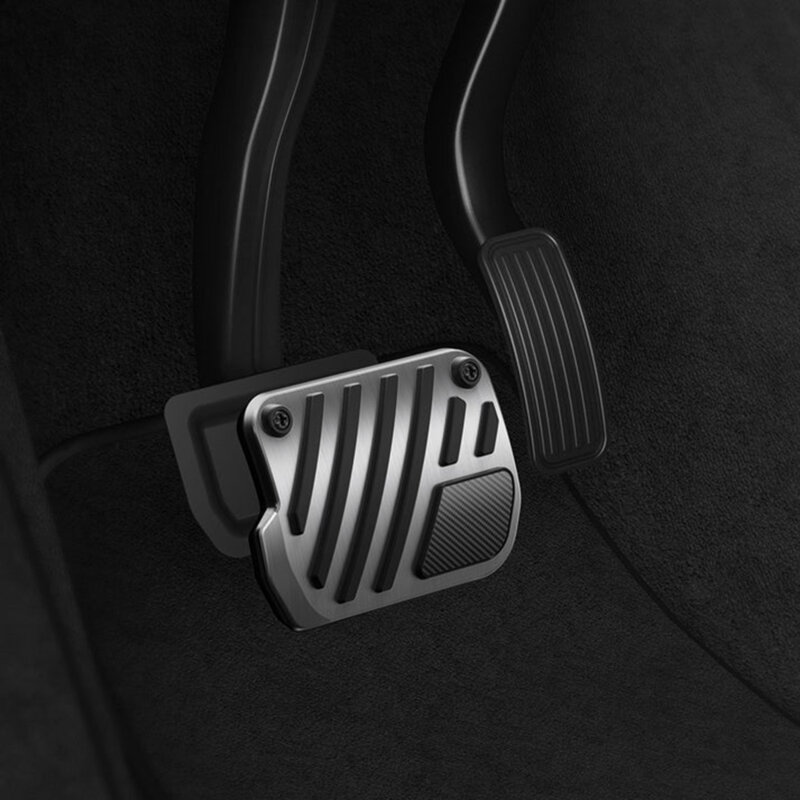 Pedale sport Tesla 3/Y/Y L, antiderapante Spigen TO200P, argintiu
