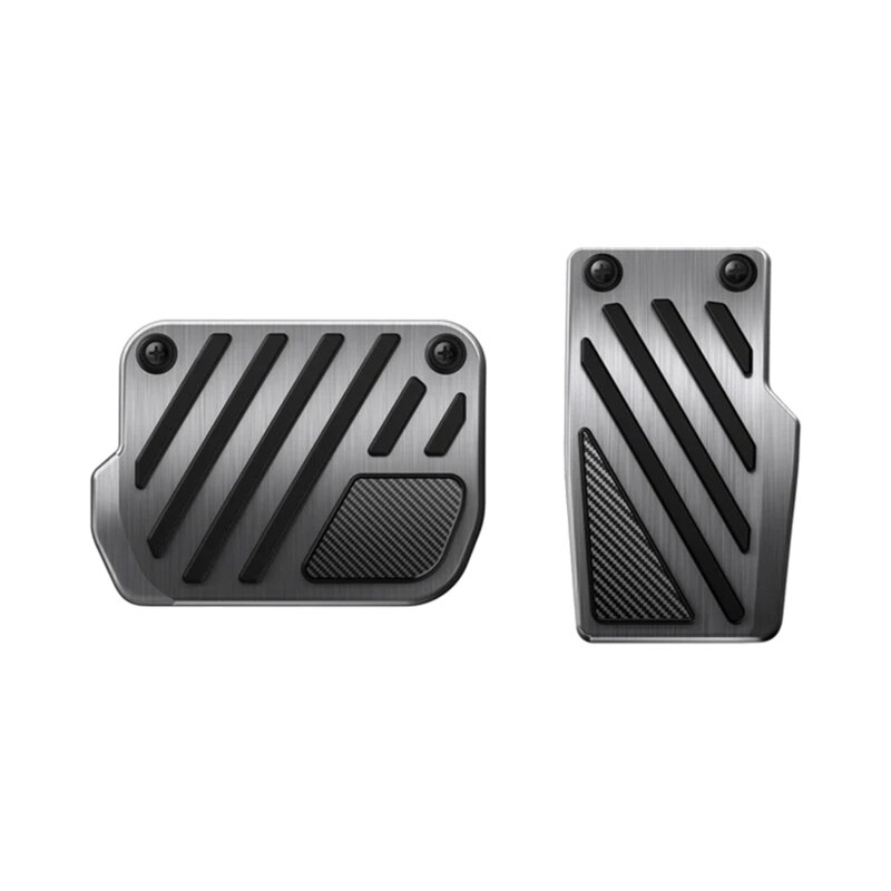 Pedale sport Tesla 3/Y/Y L, antiderapante Spigen TO200P, argintiu