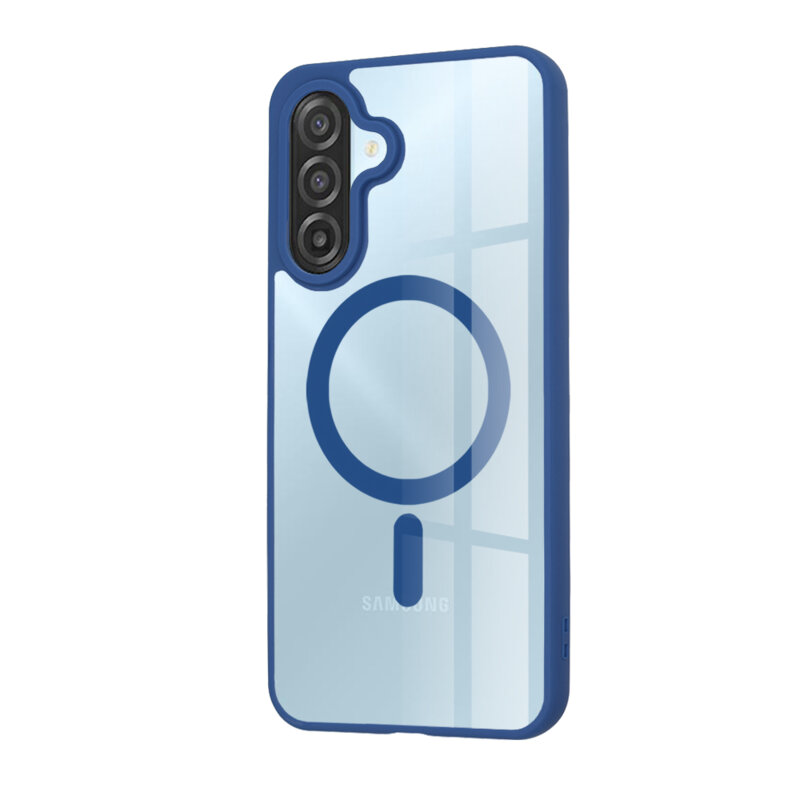 Husa Samsung Galaxy M17 Techsuit MagSafe Pro, albastru