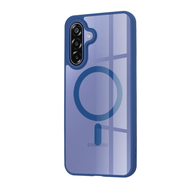 Husa Samsung Galaxy F17 Techsuit MagSafe Pro, albastru