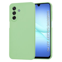 Husa silicon Samsung Galaxy A17 4G Techsuit SoftFlex, verde deschis