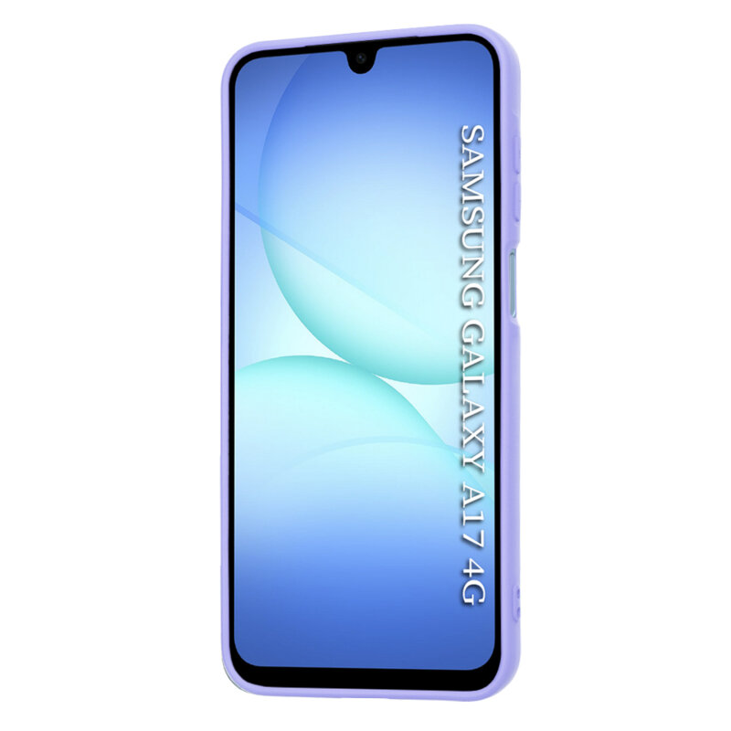 Husa silicon Samsung Galaxy A17 4G Techsuit SoftFlex, violet