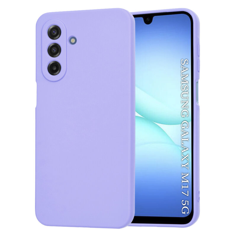 Husa silicon Samsung Galaxy M17 Techsuit SoftFlex, violet